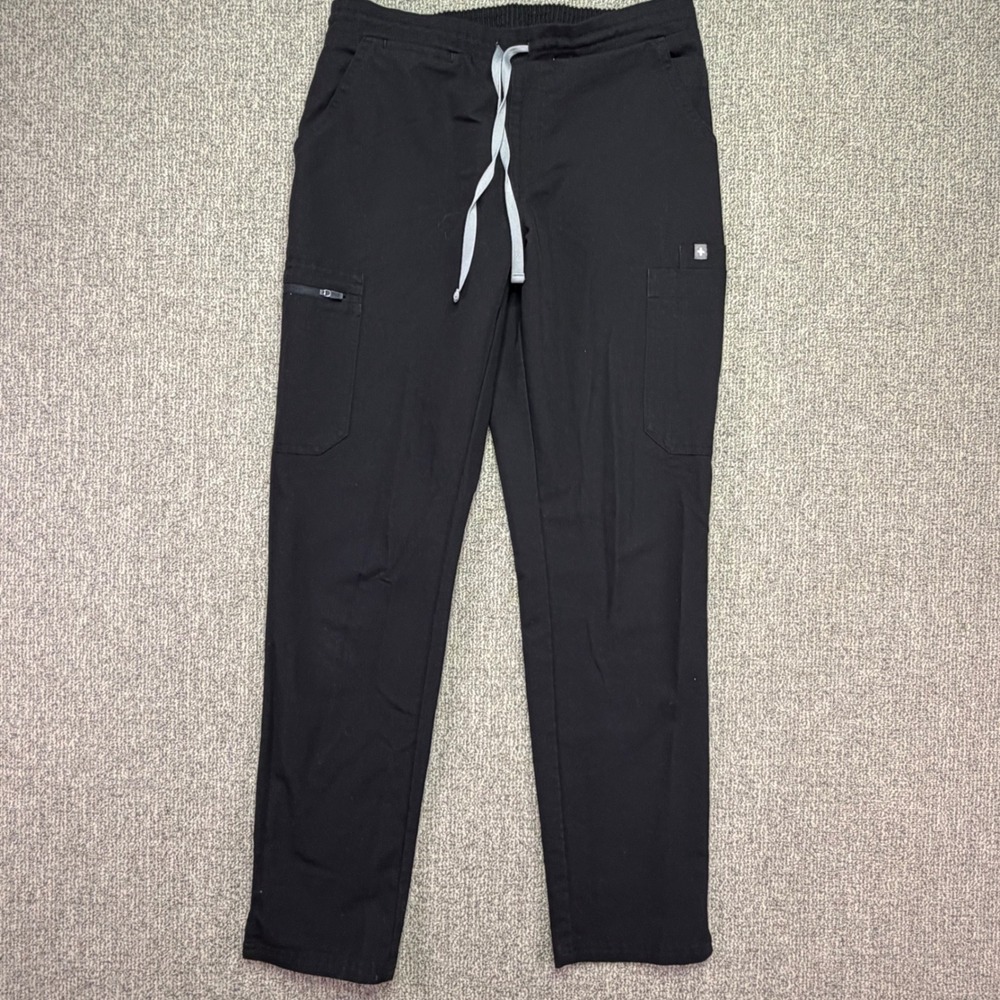 FIGS Yola Technical Collection Black Skinny Scrub Pants Women's Small TW2000R